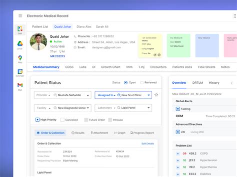 Electronic Medical Record - EMR by Quaid Johar on Dribbble