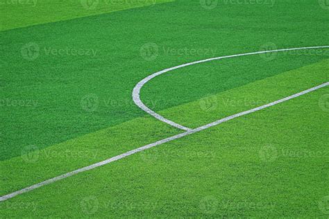 artificial turf of Soccer football field 6686329 Stock Photo at Vecteezy