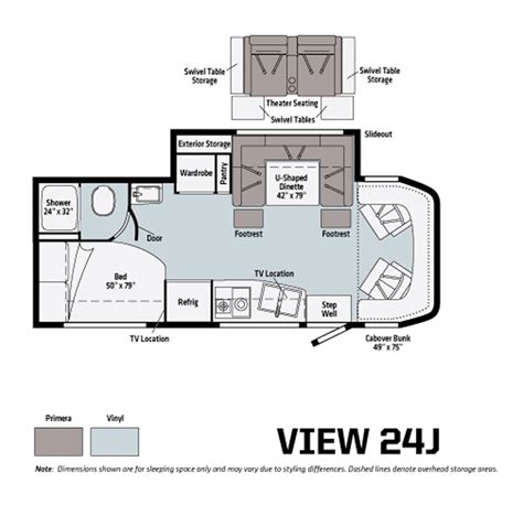 2016 Winnebago View Profile Floor Plans - Carpet Vidalondon