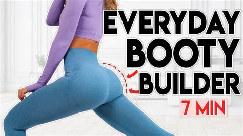 Everyday Workout To Build Your Booty 🍑 7 Minute Workout Youtube