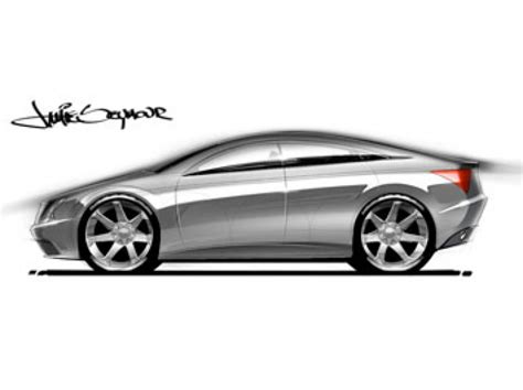 Car Side View Sketch and Quick Render Tutorial - Car Body Design