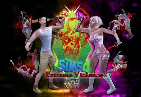 Lukey Del Rey On Twitter The Sims 4 Extreme Violence Mod V 17