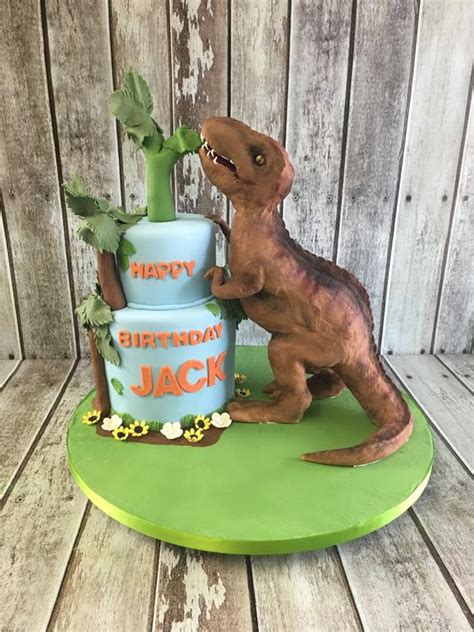 T Rex Dinosaur Birthday Cake Corporate Cake Dublin Ireland Archives