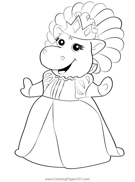 Coloring Pages Of Baby Princesses