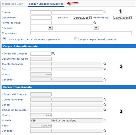 Cómo Registrar Cheques Devueltos de Clientes en eFactory ERP