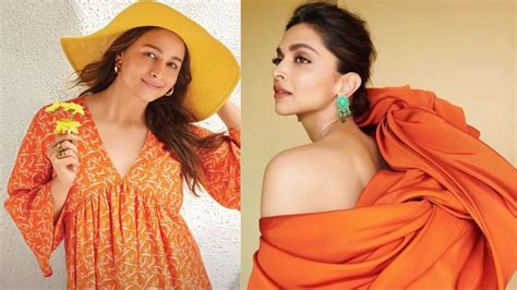 Tangerine Tuesday From Deepika Padukone To Alia Bhatt Actresses Who