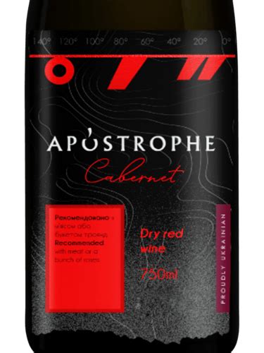 Parallel Wine Group Apostrophe Cabernet Vivino Us