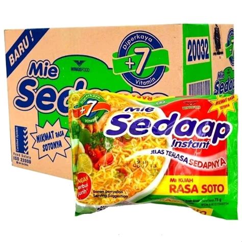 Informasi Harga Mie Sedap Soto 1 Dus February 2024