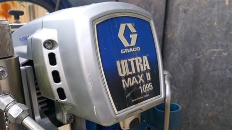 Graco Ultra Max Ii 1095 Procontractor Series Electric Airless Sprayer