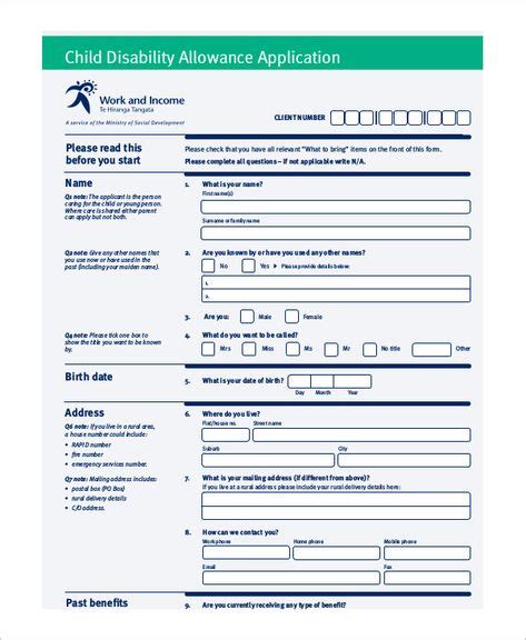 8 Sample Disability Forms Word Excel And Pdf Templates This Or That Questions Disability Words