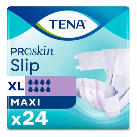 TENA ProSkin Slip Maxi XL 3945ml 24 Pack AgeUKIncontinence Co Uk