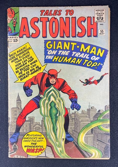 Tales To Astonish Vg Giant Man Wasp Human Top Jack