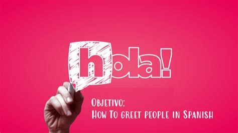 How to say hello in Spanish - greetings for friends, and travel