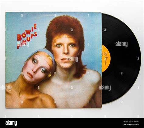 Lp Cover And Vinyl Of Pin Ups The Seventh Studio Album By David Bowie