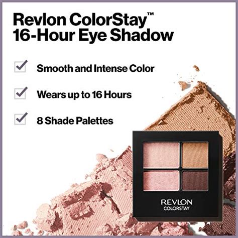 Revlon Eyeshadow Palette, ColorStay 16 Hour Eye Makeup, Velvety ...