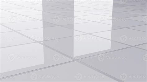 white ceramic floor tiles for bedroom decoration. 3d render 10724949 ...