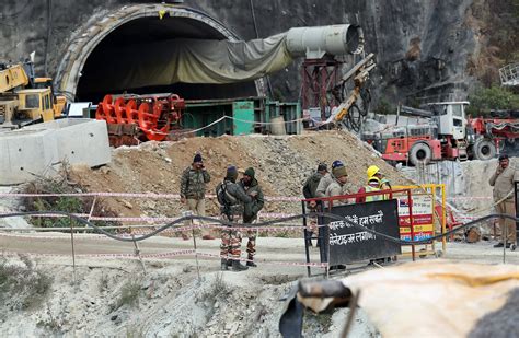 Rescue Operation Continues for Workers Trapped After Tunnel Collapse