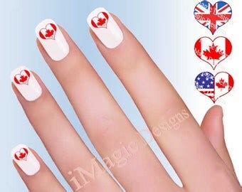 Nail Art Decals Water Slide Stickers Patriotic Nail