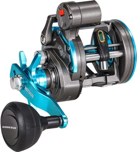 Burning Shark Baitcasting Fishing Reel Review Keys Fishing Trip Get