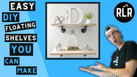 Easy Diy Floating Shelves You Can Make Youtube