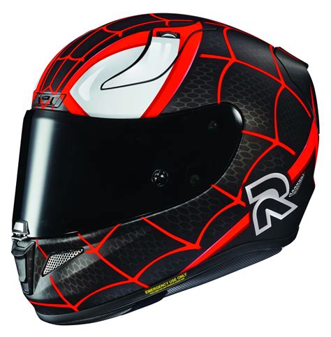 Hjc Rpha Pro Miles Morales Helmet Off Revzilla