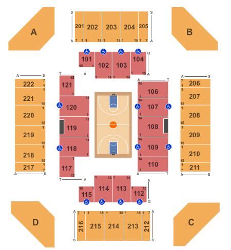 CFSB Center Tickets and CFSB Center Seating Chart - Buy CFSB Center ...