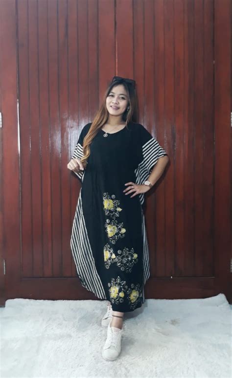 Baju Daster Batik Kelelawar Hitam Pekalongan Thebatik Co Id