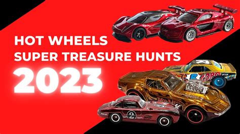 ALL HOT WHEELS 2023 SUPER TREASURE HUNTS So Far Lotus Evija 68 Corvette Renault Sport RS