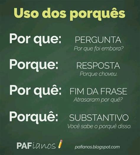 Porque Pergunta E Porque Resposta - Dicas do professor aprenda a usar os tipos de porquê – Artofit
