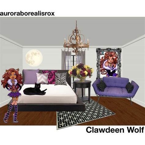 Clawdeen Wolf Bedroom By Auroraborealisrox On Polyvore Home Decor