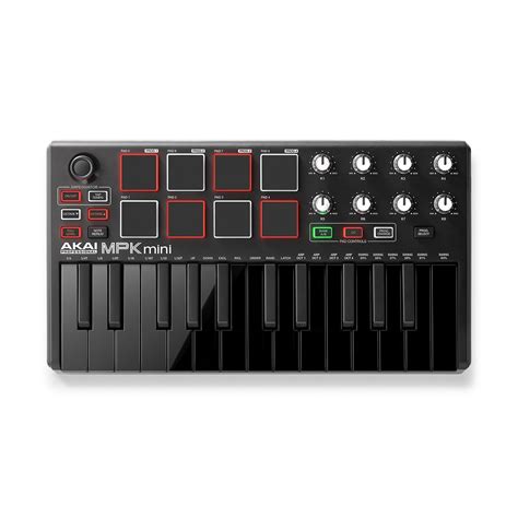 Akai Professional Mpk Mini Mk2 Laptop Production Keyboard Black At