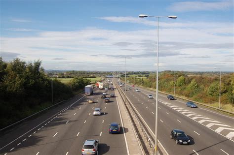 File:The M5 motorway near Strensham - Geograph - 1000466.jpg - Roader's ...