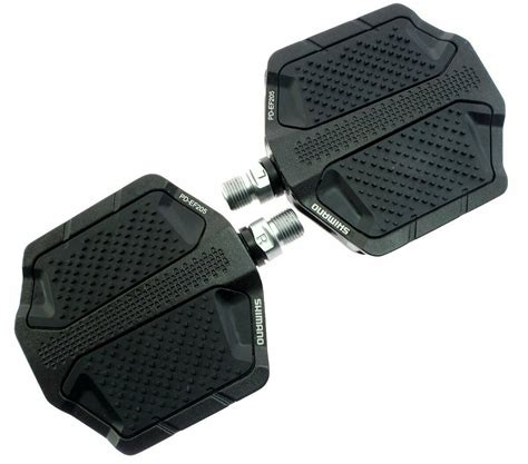 Shimano Pd Ef205 Flat Platform E Bike Pedals Set Black