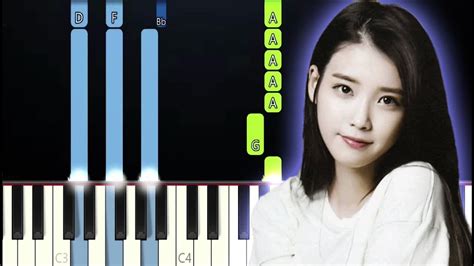 IU 아이유 LOVE POEM 러브 포엠 Piano Tutorial YouTube