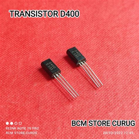 Jual Transistor 2sd400 D400 D 400 Murah Shopee Indonesia