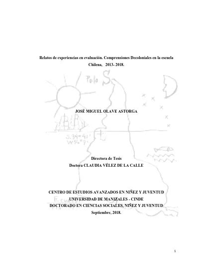 Relatos de experiencias en evaluación Comprensiones Decoloniales en la