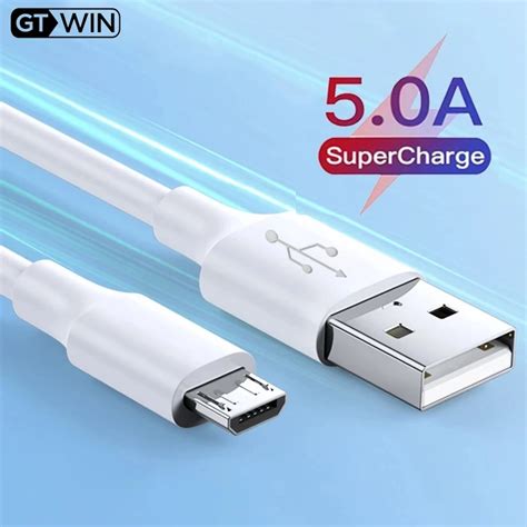 Плоский кабель Micro USB Vention, кабель для быстрой зарядки и передачи ...