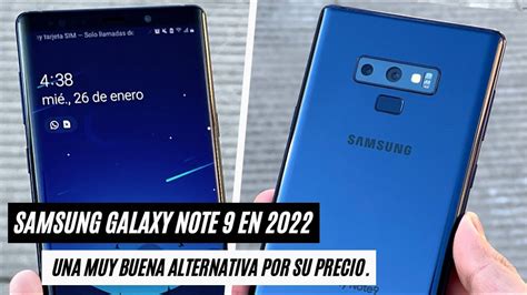 SAMSUNG GALAXY NOTE 9 EN 2022 VALE LA PENA AndroOne YouTube