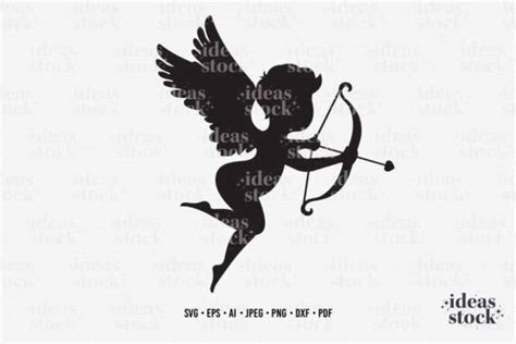 Cupid Svg Valentine Svg Angel Svg Graphic By Ideasstock · Creative