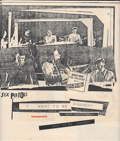 The Sex Pistols Never Mind The Bullocks Album Release Music Industry Original Promotional