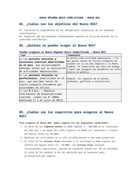 Docx Nuevo R Gimen Nico Simplificado Nuevo Rus Dokumen Tips