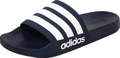 Adidas Cloudfoam Adilette Slide Collegiate Navywhitecollegiate Navy