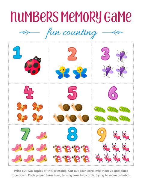 Free Printable Number Games - Printable Word Searches