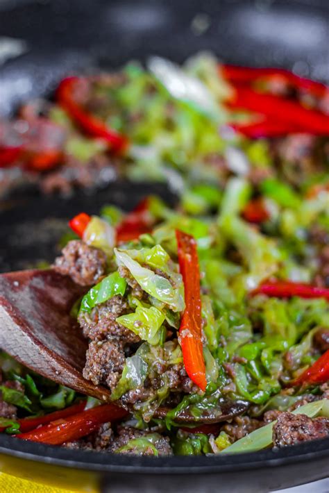 Black Pepper Beef And Cabbage Stir Fry Home Chef World