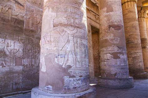 Templo Antiguo De Kom Ombo Aswan Egypt Foto De Archivo Imagen De