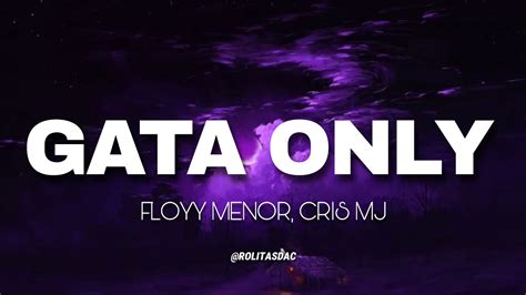 Gata Only Remix Floyymenor Ozuna And Anitta Letra Youtube