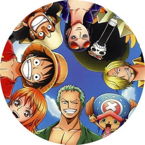 One Piece 30 Adesivos Redondos Diâmetro 5 Cm Personalizados