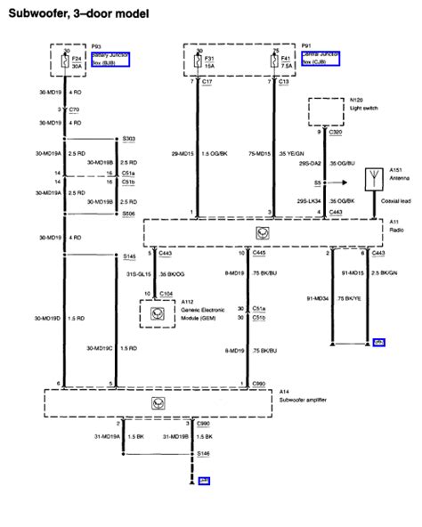 Ford Focus 2003 Fan Wiring Diagram Wiring Diagram