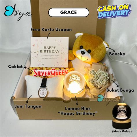 Jual Hampers Kado T Box Ulang Tahun Cewek Graduation Anniversary