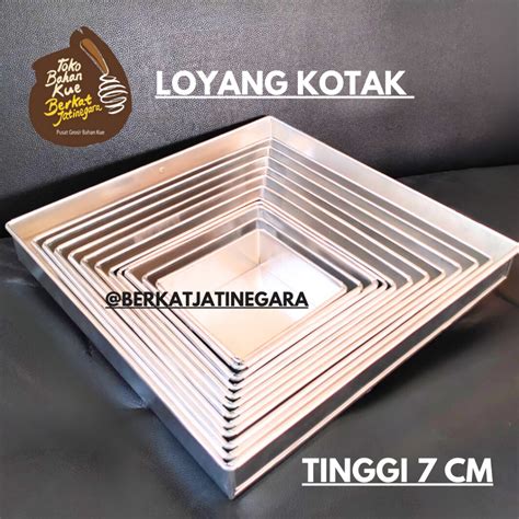 Jual LOYANG KOTAK TINGGI 7CM LOYANG KOTAK PRESS Shopee Indonesia